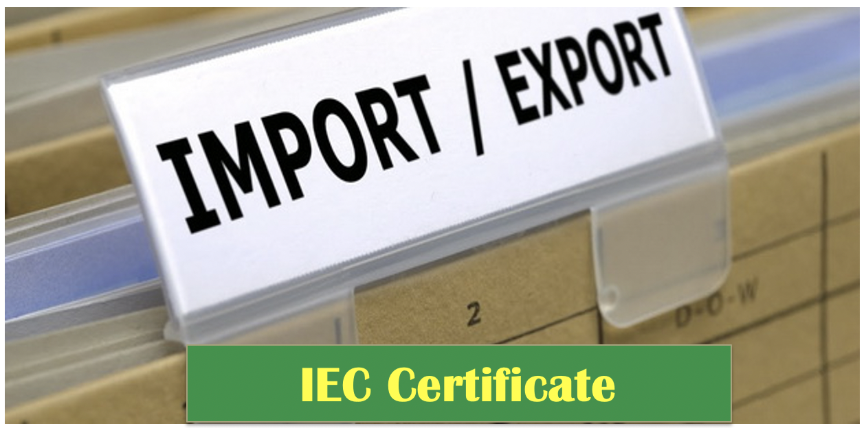 IEC Registration Procedure, documents, validity, Certificate amendment